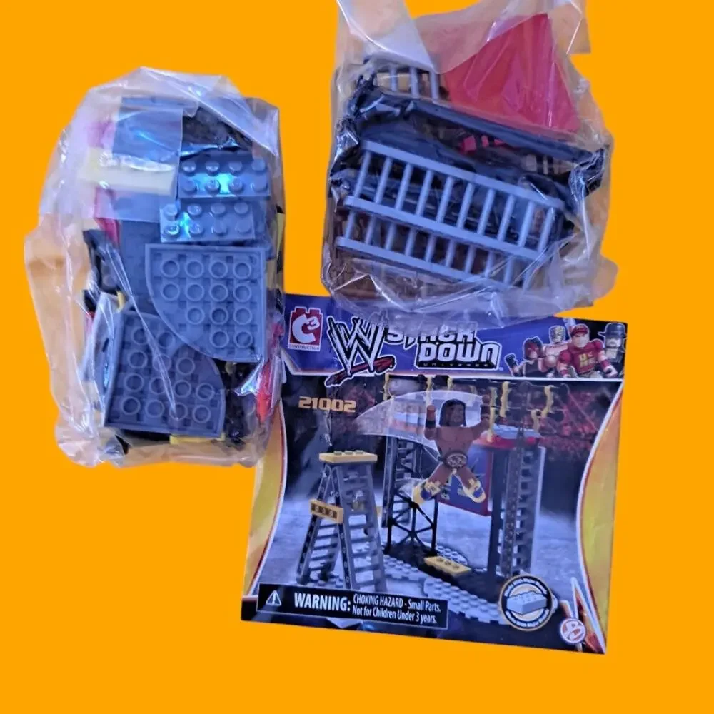 New WWE Stackdown Kofi Kingston's‎ Ladder Match Set 92 Pcs